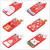 Case For Apple iPhone 12 / iPhone 12 Pro Max / iPhone 12 Pro Pattern Back Cover 3D Cartoon / Christmas TPU
