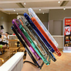Case For Apple iPhone 12 / iPhone 12 Pro Max / iPhone 12 Pro Plating / Transparent Back Cover Transparent / Solid Colored TPU