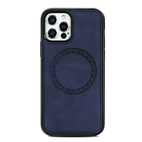 Case For Apple iPhone 12 / iPhone 12 Pro Max / iPhone 12 Pro Shockproof / Embossed / Magnetic Back Cover Solid Colored TPU
