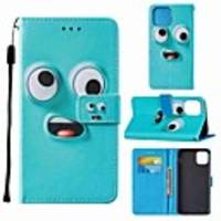 Case For Apple iPhone 12 iPhone 11 Pro Max iPhone 11 Pro Wallet Card Holder with Stand Full Body Cases Big Eye Monster PU Leather TPU for iPhone 11 iPhone Xs Max iPhone Xr iPhone Xs iPhone X