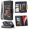 Case For Apple iPhone 12 iPhone 12 Pro iPhone 11 Pro Max Wallet Card Holder with Stand Full Body Cases Bear Painted Zipper Bag PU Leather TPU for iPhone 11 SE (2020) 8 8 Plus XR Xs Max