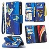 Case For Apple iPhone 12 iPhone 12 Pro iPhone 11 Pro Max Wallet Card Holder with Stand Full Body Cases Golden Butterfly Painted Zipper Bag PU Leather TPU for iPhone 11 SE (2020) 8 8 Plus XR Xs Max