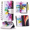 Case For Apple iPhone 12 iPhone 12 Pro iPhone 11 Pro Max Wallet Card Holder with Stand Full Body Cases Sun flower Painted Zipper Bag PU Leather TPU for iPhone 11 SE (2020) 8 8 Plus XR Xs Max