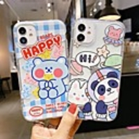 Case For Apple iPhone 12 iPhone SE 2020 11 Pro Max XS Max XR X 7 8 Plus 6 6s Plus Transparent Pattern Back Cover Animal TPU