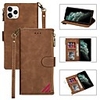 Case For Apple iPhone 12 iPhone SE 2020 11 Pro Max XS Max XR X 7 8 Plus 6 6s Plus Wallet Card Holder with Stand Full Body Cases Solid Colored PU Leather