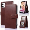 Case For Apple iPhone 12 iPhone SE 2020 11 Pro Max XS Max XR X 7 8 Plus 6 6s Plus Wallet Card Holder with Stand Full Body Cases Solid Colored PU Leather