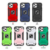 Case For Apple iPhone 12 Mini / iPhone 12 Pro Max / iPhone 11 Pro Max Shockproof / with Stand Back Cover Solid Colored TPU / PC