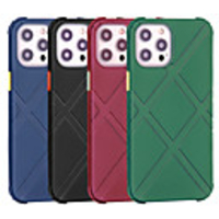 Case For Apple iPhone 12 Mini / iPhone 12 Pro Max / iPhone 11 Pro Max Shockproof Back Cover Geometric Pattern / Armor TPU / PC