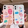 Case For Apple iPhone 12 Mini / iPhone 12 Pro Max / iPhone 12 Pro Shockproof Back Cover Word / Phrase / Cartoon TPU