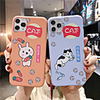 Case For Apple iPhone 12 Mini / iPhone 12 Pro Max / iPhone 12 Pro Shockproof Back Cover Word / Phrase / Cartoon TPU