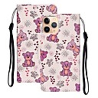 Case For Apple iPhone 12 Pro Max Wallet Card Holder with Stand Full Body Cases Animal PU Leather iPhone 12 Mini SE 2020 11 Pro XR XS Max X 7 8 Plus