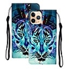 Case For Apple iPhone 12 Pro Max Wallet Card Holder with Stand Full Body Cases Animal PU Leather iPhone 12 Mini SE 2020 11 Pro XR XS Max X 7 8 Plus