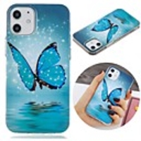 Case For Apple iPhone 12 Pro Max Glow in the Dark Pattern Back Cover Butterfly TPU Soft iPhone 12 Mini SE 2020 11 Pro XR XS Max 7 8 Plus