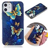 Case For Apple iPhone 12 Pro Max Glow in the Dark Pattern Back Cover Butterfly TPU Soft iPhone 12 Mini SE 2020 11 Pro XR XS Max 7 8 Plus