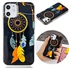 Case For Apple iPhone 12 Pro Max Glow in the Dark Pattern Back Cover Feathers TPU Soft iPhone 12 Mini SE 2020 11 Pro XR XS Max 7 8 Plus