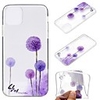 Case For Apple iPhone 12 Pro Max Transparent Pattern Back Cover Flower TPU Soft iPhone 12 Mini SE 2020 11 Pro XR XS Max 7 8 Plus