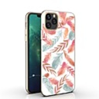 Case For Apple iPhone 12 Pro Max Ultra-thin Pattern Back Cover Feathers TPU Soft iPhone 12 Mini SE 2020 11 Pro XR XS Max 7 8 Plus