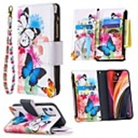 Case For Apple iPhone 12 Pro Max Wallet Card Holder with Stand Full Body Cases Butterfly PU Leather iPhone SE 2020 11 Pro Max XR XS Max X 7 8 Plus 6 6s Plus