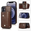 Case For Apple iPhone 12 Pro Max Wallet Card Holder with Stand Back Cover Solid Colored PU Leather iPhone 12 Mini SE 2020 11 Pro XR XS Max 7 8 Plus