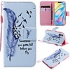 Case For Apple iPhone 12 Pro Max Wallet Card Holder with Stand Full Body Cases Feathers PU Leather iPhone 12 Mini SE 2020 11 Pro XR XS Max 7 8 Plus