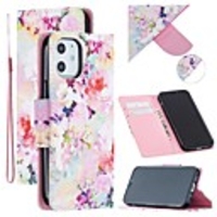 Case For Apple iPhone 12 Pro Max Wallet Card Holder with Stand Full Body Cases Flower PU Leather iPhone 12 Mini SE 2020 11 Pro XR XS Max 7 8 Plus