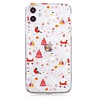 Case For Apple iPhone 12 Ultra thin Transparent Back Cover Christmas TPU iPhone SE 2020 11 Pro Max iPhone XS Max XR 7 8 Plus 6s 6 Plus