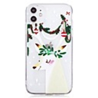 Case For Apple iPhone 12 Ultra thin Transparent Back Cover Christmas TPU iPhone SE 2020 11 Pro Max iPhone XS Max XR 7 8 Plus 6s 6 Plus
