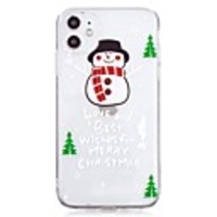 Case For Apple iPhone 12 Ultra thin Transparent Back Cover Christmas TPU iPhone SE 2020 11 Pro Max iPhone XS Max XR 7 8 Plus 6s 6 Plus