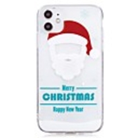 Case For Apple iPhone 12 Ultra thin Transparent Back Cover Christmas TPU iPhone SE 2020 11 Pro Max iPhone XS Max XR 7 8 Plus 6s 6 Plus