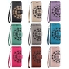 Case For APPLE iPhone 5s 7 8 7plus 8plus XR XS XSMAX X SE 11 11Pro 11ProMax Card Holder Flip Pattern Full Body Cases PU Leather TPU Solid Colored Pattern Magnetic Flower miniinthebox