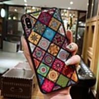 Case For Apple iPhone 6 / iPhone XS Max Glitter Shine / Pattern Back Cover Glitter Shine / Geometric Pattern Soft Silica Gel for iPhone 6 / iPhone 6 Plus / iPhone 6s