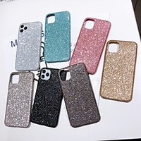 Case For Apple iPhone 6 6s 6p 6sp iPhone 7 7P 8 8P iPhone X iPhone iPhone XS iPhone XR iPhone XS max iPhone 11 iPhone 11 Pro iPhone 11 Pro Max Glitter Shine Back Cover Glitter Shine TPU miniinthebox