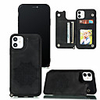 Case For Apple iPhone 6 6s 7 8 6plus 6splus 7plus 8plus X XR XS XSMax SE(2020) iPhone 11 11Pro 11ProMax iPhone 12 Card Holder Shockproof Pattern Magnetic Back Cover Solid Colored Flower PU Leather TPU