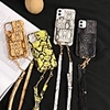 Case For Apple iPhone 7 7P iPhone 8 8P iPhone X iPhone XS XR XS max iPhone 11 11 Pro 11 Pro Max Card Holder Pattern Back Cover Lines Waves PU Leather