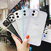 Case For Apple iPhone 7 7P iPhone 8 8P iPhone X iPhone XS XR XS max iPhone 11 11 Pro 11 Pro Max iPhoneSE (2020) Translucent Pattern Glitter Shine Back Cover Transparent Glitter Shine TPU