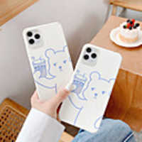 Case For Apple iPhone 7 7Plus iPhone 8 8Plus iPhone X iPhone XS XR XS max iPhone 11 11 Pro 11 Pro Max SE Pattern Back Cover Cartoon TPU
