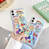 Case For Apple iPhone 7 8 7plus 8plus X XR XS XSMax SE(2020) iPhone 11 11Pro 11ProMax Shockproof Pattern Back Cover Food Word Phrase Cartoon TPU