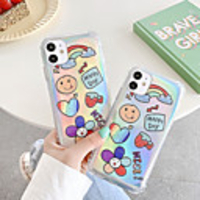 Case For Apple iPhone 7 8 7plus 8plus X XR XS XSMax SE(2020) iPhone 11 11Pro 11ProMax Shockproof Pattern Back Cover Food Word Phrase Cartoon TPU