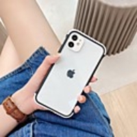 Case For Apple iPhone 7 8 7plus 8plus X XR XS XSMax SE(2020) iPhone 11 11Pro 11ProMax Shockproof Transparent Back Cover Transparent Solid Colored PC