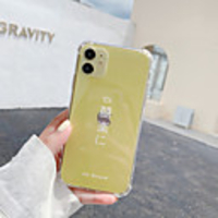 Case For Apple iPhone 7 8 7plus 8plus X XR XS XSMax SE(2020) iPhone 11 11Pro 11ProMax Shockproof Ultra-thin Pattern Back Cover Word Phrase Transparent TPU