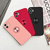 Case For Apple iPhone 7 iPhone 7P iPhone 8 iPhone 8P iPhone X iPhone iPhone XS iPhone XR iPhone XS max iPhone 11 iPhone 11 Pro 11 Pro Max iPhoneSE (2020) Ring Holder Back Cover Solid Colored TPU