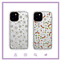Case For Apple iPhone 7 iPhone 7P iPhone 8 iPhone 8P iPhone X iPhone iPhone XS iPhone XR iPhone XS max iPhone 11 iPhone 11 Pro iPhone 11 Pro Max Translucent Pattern Back Cover Cartoon Flower TPU