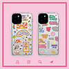 Case For Apple iPhone 7 iPhone 7P iPhone 8 iPhone 8P iPhone X iPhone iPhone XS iPhone XR iPhone XS max iPhone 11 iPhone 11 Pro iPhone 11 Pro Max Translucent Pattern Back Cover Word Phrase TPU