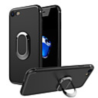Case For Apple iPhone 7 Plus / iPhone 7 / iPhone 6s Plus Ring Holder Back Cover Solid Colored Soft TPU