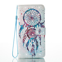 Case For Apple iPhone 7 Plus / iPhone 7 / iPhone 6s Plus Wallet / Card Holder / with Stand Full Body Cases Dream Catcher / Flower Hard PU Leather
