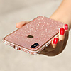 Case For Apple iphone 7/8 Shockproof / Rhinestone Bumper Solid Colored Metal