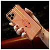 Case For Apple iphone 7/8 Shockproof / Rhinestone Bumper Solid Colored Metal