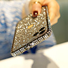 Case For Apple iphone 7Plus / 8Plus Shockproof / Rhinestone Bumper Solid Colored Metal