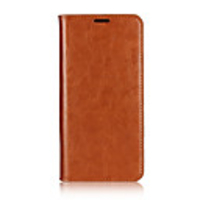Case For Apple iPhone 8 / iPhone 7 Card Holder / with Stand / Flip Full Body Cases Solid Colored Hard Genuine Leather