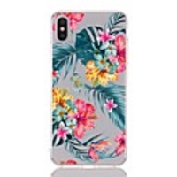 Case For Apple iPhone 8 Plus / iPhone 6s Plus Shockproof / Transparent / Pattern Back Cover Flower Soft TPU for iPhone XS/XR/XS Max/X/5/5s/SE/6/7 Plus/8